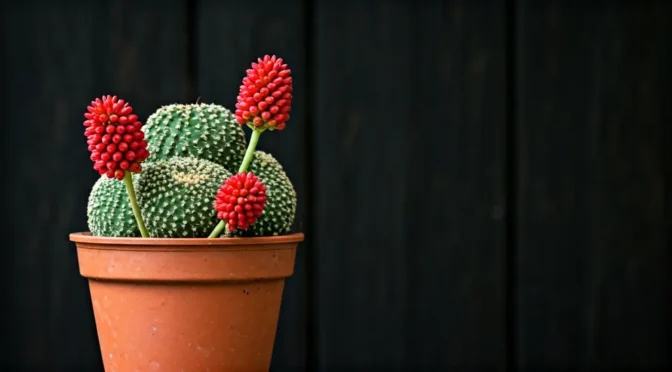 Synsepalum dulcificum en maceta