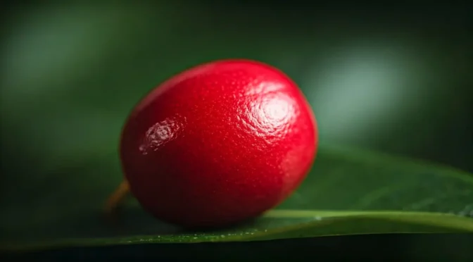 Fruta milagrosa en el mercado verde colombia