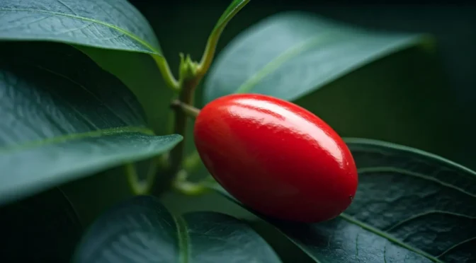 Miracle fruit plant indoor setup